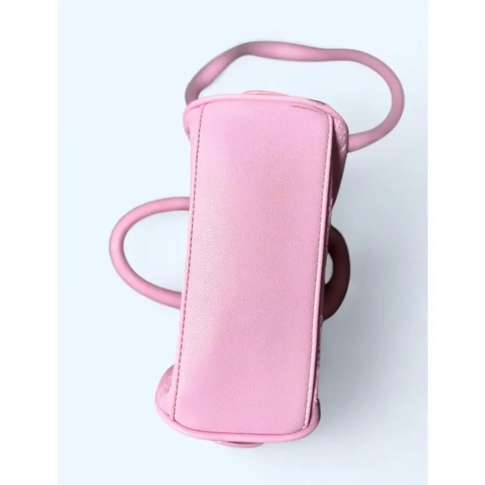 Juicy Couture Semi Charmed Satchel Purse Bubblegum Pink - Picture 4 of 7